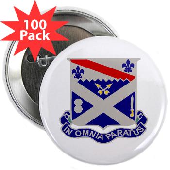 2B18IR - M01 - 01 - DUI - 2nd Battalion 18th Infantry Rgt 2.25" Button (100 pack)
