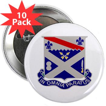 2B18IR - M01 - 01 - DUI - 2nd Battalion 18th Infantry Rgt 2.25" Button (10 pack)