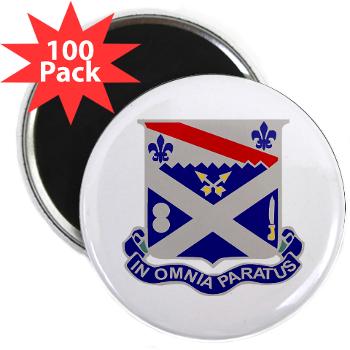 2B18IR - M01 - 01 - DUI - 2nd Battalion 18th Infantry Rgt 2.25" Magnet (100 pack) - Click Image to Close