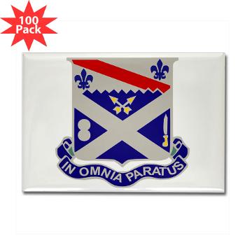 2B18IR - M01 - 01 - DUI - 2nd Battalion 18th Infantry Rgt Rectangle Magnet (100 pack) - Click Image to Close