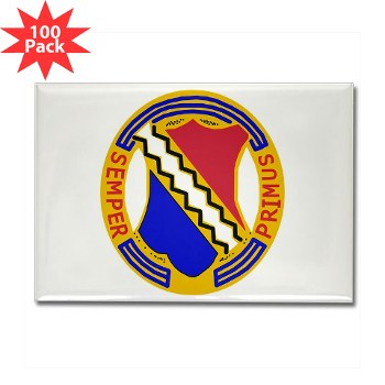 2B1IR - M01 - 01 - DUI - 2nd Bn - 1st Infantry Regt - Rectangle Magnet (100 pack) - Click Image to Close