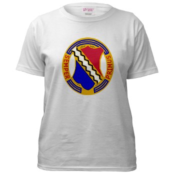 2B1IR - A01 - 04 - DUI - 2nd Bn - 1st Infantry Regt - Women's T-Shirt - Click Image to Close