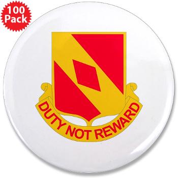 2B20FAR - M01 - 01 - DUI - 2nd Battalion - 20th FA Regiment with Text - 3.5" Button (100 pack)