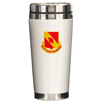 2B20FAR - M01 - 03 - DUI - 2nd Battalion - 20th FA Regiment - Ceramic Travel Mug