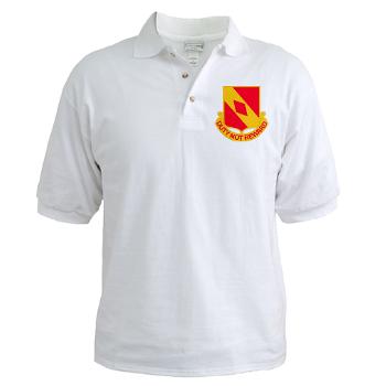 2B20FAR - A01 - 04 - DUI - 2nd Battalion - 20th FA Regiment with Text - Golf Shirt - Click Image to Close