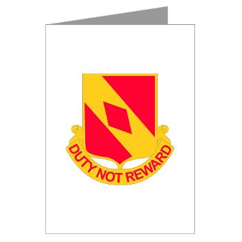 2B20FAR - M01 - 02 - DUI - 2nd Battalion - 20th FA Regiment with Text - Greeting Cards (Pk of 10)