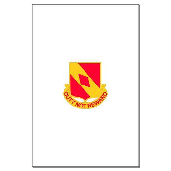2B20FAR - M01 - 02 - DUI - 2nd Battalion - 20th FA Regiment with Text - Large Poster