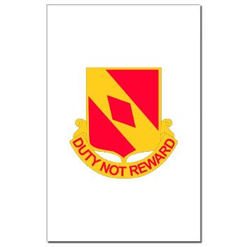 2B20FAR - M01 - 02 - DUI - 2nd Battalion - 20th FA Regiment with Text - Mini Poster Print