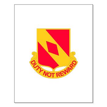 2B20FAR - M01 - 02 - DUI - 2nd Battalion - 20th FA Regiment with Text - Small Poster