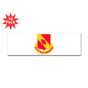 2B20FAR - M01 - 01 - DUI - 2nd Battalion - 20th FA Regiment - Sticker (Bumper 10 pk) - Click Image to Close