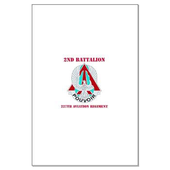 2B227AR - M01 - 02 - DUI - 2nd Bn - 227th Aviation Regt with Text - Large Poster - Click Image to Close