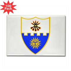 2B22IR - M01 - 01 - DUI - 2nd Battalion - 22nd Infantry Regiment Rectangle Magnet (100 pack) - Click Image to Close
