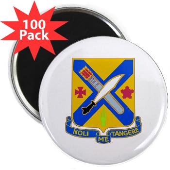 2B2IR - M01 - 01 - DUI - 2nd Battalion - 2nd Infantry Regiment - 2.25" Magnet (100 pack)