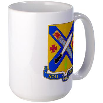 2B2IR - M01 - 03 - DUI - 2nd Battalion - 2nd Infantry Regiment - Large Mug - Click Image to Close