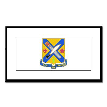 2B2IR - M01 - 02 - DUI - 2nd Battalion - 2nd Infantry Regiment - Small Framed Print