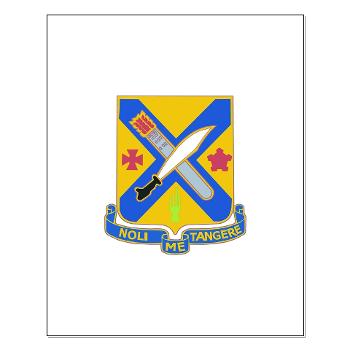 2B2IR - M01 - 02 - DUI - 2nd Battalion - 2nd Infantry Regiment - Small Poster