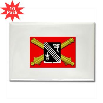 2B305FAR - M01 - 01 - DUI - 2nd Bn 305 Regt FA-177TH Armored Brigade - Rectangle Magnet (10 pack) - Click Image to Close