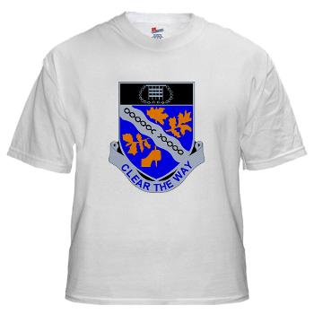 2B307IR - A01 - 04 - DUI - 2nd Bn - 307th Infantry Regiment White T-Shirt - Click Image to Close