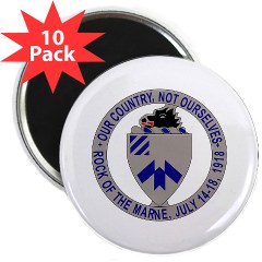 2B30IR - M01 - 01 - DUI - 2nd Bn - 30th Infantry Regiment 2.25" Magnet (10 pack) - Click Image to Close