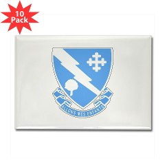 2B310ITS - M01 - 01 - DUI - 2nd Battalion - 310th Infantry (TS) Rectangle Magnet (10 pack) - Click Image to Close