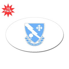 2B310ITS - M01 - 01 - DUI - 2nd Battalion - 310th Infantry (TS) Sticker (Oval 10 pk) - Click Image to Close