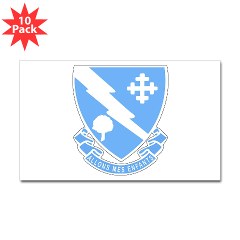 2B310ITS - M01 - 01 - DUI - 2nd Battalion - 310th Infantry (TS) Sticker (Rectangle 10 pk) - Click Image to Close