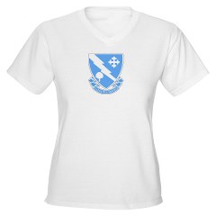2B310ITS - A01 - 04 - DUI - 2nd Battalion - 310th Infantry (TS) Women's V-Neck T-Shirt