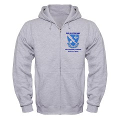 2B310ITS - A01 - 03 - DUI - 2nd Battalion - 310th Infantry (TS) with Text Zip Hoodie