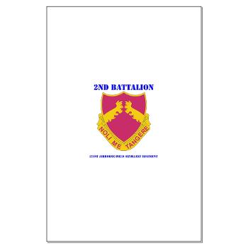 2B321AFAR - M01 - 02 - DUI - 2nd Bn - 321st Airborne FA Regt with Text Large Poster