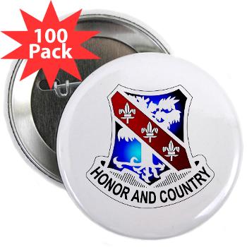 2B327IR - M01 - 01 - DUI - 2nd Bn - 327th Infantry Regt 2.25" Button (100 pack) - Click Image to Close