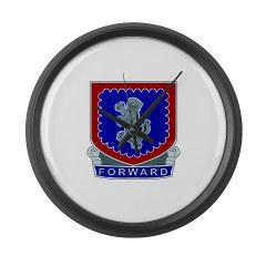 2B340RCSS - M01 - 03 - DUI - 2nd Bn - 340th Regt CSS Large Wall Clock - Click Image to Close