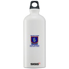 2B340RCSS - M01 - 03 - DUI - 2nd Bn - 340th Regt CSS with Text Sigg Water Bottle 1.0L