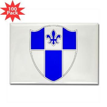 2B345IR - M01 - 01 - DUI - 2nd Bn - 345th Infantry Regt Rectangle Magnet (100 pack) - Click Image to Close