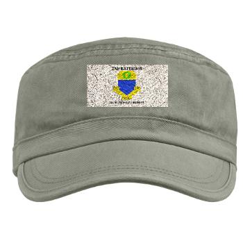 2B347IR - A01 - 01 -DUI - 2nd Bn - 347th Infantry Regt with text - Military Cap
