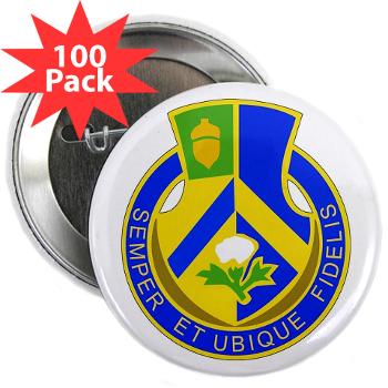 2B346R - M01 - 01 - DUI - 2nd Battalion - 346 Regiment - FSB 2.25" Button (100 pack) - Click Image to Close