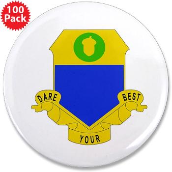 2B347IR - M01 - 01 - DUI - 2nd Bn - 347th Infantry Regt - 3.5" Button (100 pack) - Click Image to Close