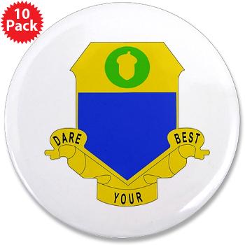 2B347IR - M01 - 01 - DUI - 2nd Bn - 347th Infantry Regt - 3.5" Button (10 pack) - Click Image to Close