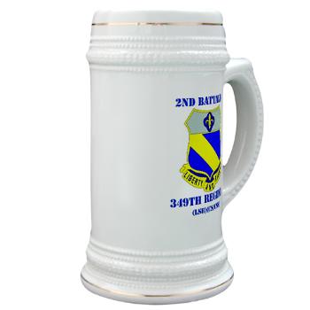 2B349R - M01 - 03 - DUI - 2nd Battalion - 349 Regt with Text - Stein