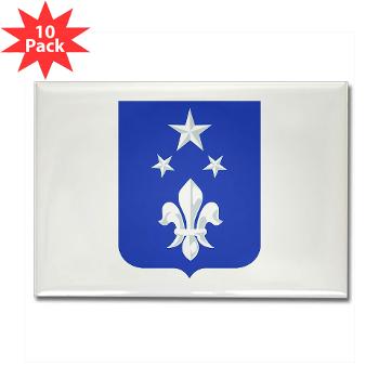 2B351IR - M01 - 01 - DUI - 2nd Bn - 351st Infantry Regt - Rectangle Magnet (10 pack) - Click Image to Close