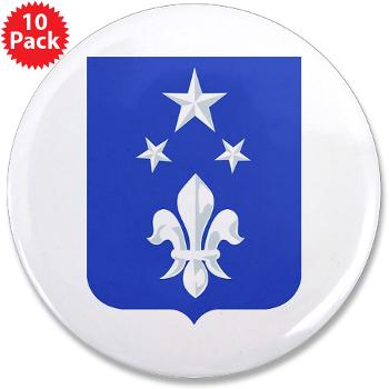 2B351IR - M01 - 01 - DUI - 2nd Bn - 351st Infantry Regt - 3.5" Button (10 pack) - Click Image to Close