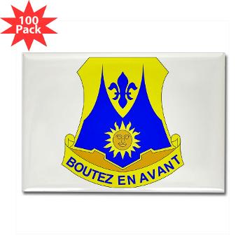 2B356R - M01 - 01 - DUI - 2nd Bn - 356th Regiment (LSB) Rectangle Magnet (100 pack) - Click Image to Close