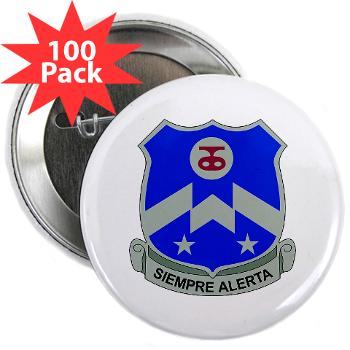 2B357IR - M01 - 01 - DUI - 2nd Bn - 357th Infantry Regiment 2.25" Button (100 pack) - Click Image to Close