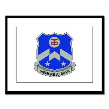 2B357IR - M01 - 02 - DUI - 2nd Bn - 357th Infantry Regiment Large Framed Print - Click Image to Close
