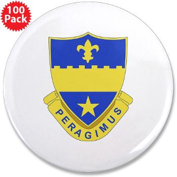2B358AR - M01 - 01 - DUI - 2nd Bn - 358th Armor Regiment 3.5" Button (100 pack) - Click Image to Close