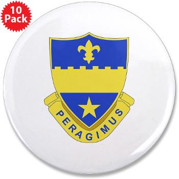 2B358AR - M01 - 01 - DUI - 2nd Bn - 358th Armor Regiment 3.5" Button (10 pack) - Click Image to Close