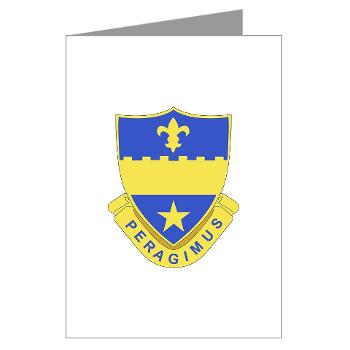 2B358AR - M01 - 02 - DUI - 2nd Bn - 358th Armor Regiment Greeting Cards (Pk of 10) - Click Image to Close