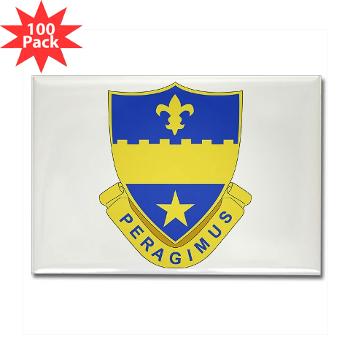2B358AR - M01 - 01 - DUI - 2nd Bn - 358th Armor Regiment Rectangle Magnet (100 pack) - Click Image to Close