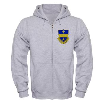 2B358AR - A01 - 03 - DUI - 2nd Bn - 358th Armor Regiment Zip Hoodie - Click Image to Close