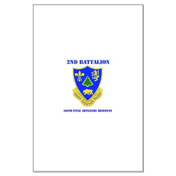 2B362R - M01 - 02 - DUI - 2nd Bn - 362nd FA Regt with Text - Large Poster