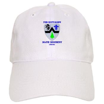 2B364R - A01 - 01 - DUI - 2nd Bn - 364th Regiment (CS/CSS) with Text Cap - Click Image to Close